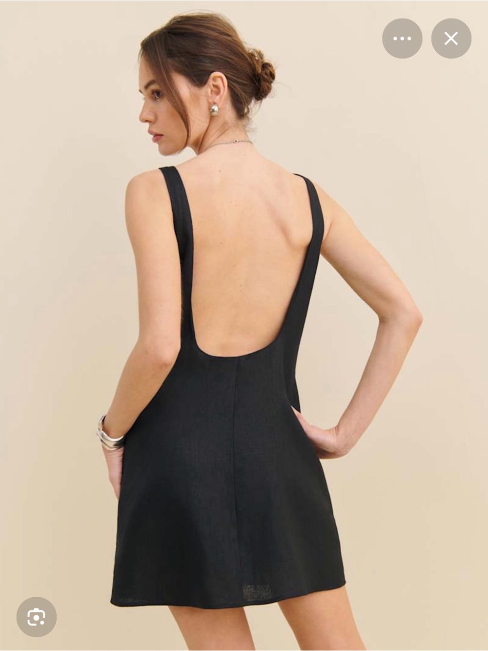Reformation Rosemond Linen Dress - NWT
